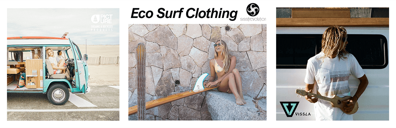 Banner eco-friendly surf clothing