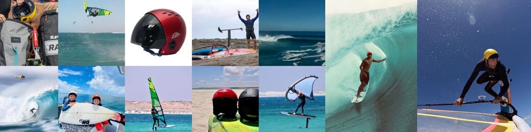 Wassersport Surf Helm Kiten Windsurfen Wakeboarden Surfen Banner