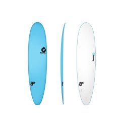 Surfboard TORQ Softboard 8.0 Longboard blau