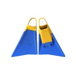 SNIPER Bodyboard swim Fins S 38-39 Blue yellow