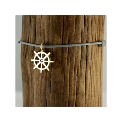 Silver+Surf Silber Schmuck Steuerrad Gr S vergolde