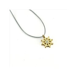Silver+Surf Silber Schmuck Steuerrad Gr S vergolde