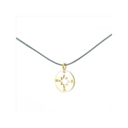 Silver+Surf Silber Schmuck Windrose Gr S vergoldet