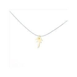 Silver+Surf Jewellery  S Palmtree gold plated