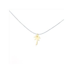 Silver+Surf Silber Schmuck Palme Gr S vergoldet