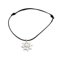 Silver+Surf Silber Schmuck Steuerrad Kristall