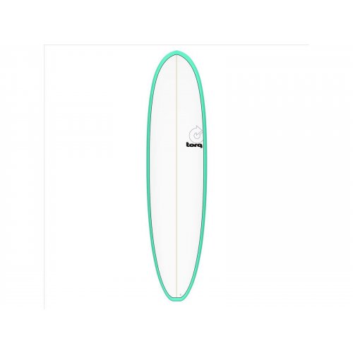 Surfboard TORQ Epoxy TET 7.8 V+ Funboard Seagreen