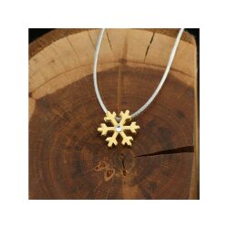 Silver+Surf Silber Schmuck Schnee Krist Gr S gold