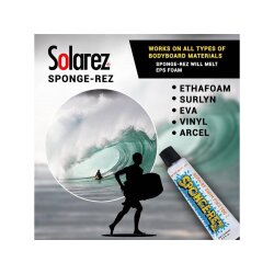 SOLAREZ Sponge-Rez Bodyboard Repair 56g