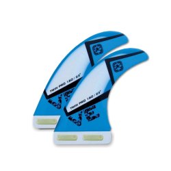 Tekknosport windsurf Fin VE Twin Pro 170 Slot Box blue white