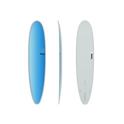 Surfboard TORQ Epoxy TET 9.0 Longboard Full Fade blau grau