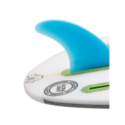 FUTURES Surf Fin Thruster Set F2 SOFT Safety blue size XS
