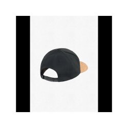 Line Cap schwarz black curved Snapback Korkschirm Picture Organic Clothing