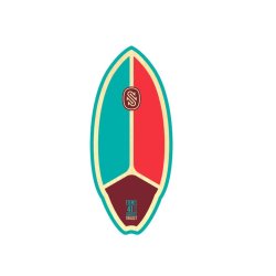 Skimboard SkimOne Fiberwood 41  104cm Trisect