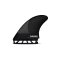 FUTURES Thruster Fin Set Rob Machado Pivot Blackstix black red