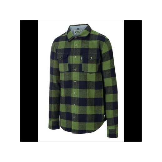 Hillsboro Shirt Fannel black longsleeve PICTURE Organic Clothing