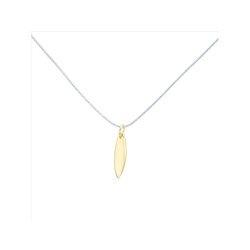 Silver+Surf Jewellery Surfboard S Pure gold plated