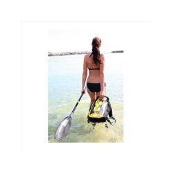 OverBoard waterproof backpac 20 litres yellow black