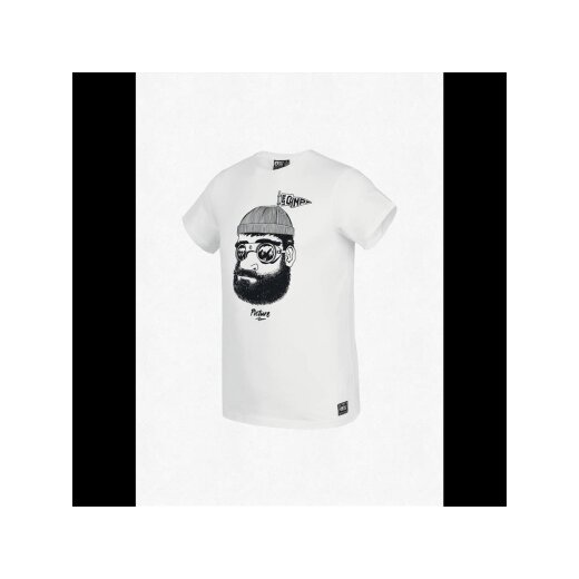 PINECLIFF TEE white T-Shirt PICTURE Organic Clothing
