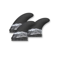 FUTURES Thruster Surf Fin Set F6 Vapor Core size medium...