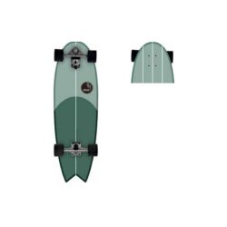 Slide Surfskate SWALLOW SALADITA 33 mint grün