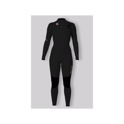 Sisstrevolution 7 SEAS 5/4 Eco Wetsuit Chest Zip Neopren Fullsuit schwarz Größe 4