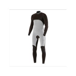 VISSLA Seven Seas 4.3mm Neopren Wetsuit Fullsuit mit Chest Zip in schwarz Größe L