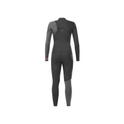 EQUATION 5.4mm Eco Neopren Wetsuit Chest Zip schwarz grau