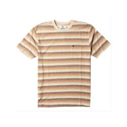 VISSLA Trout SS PKT Tee Java Heather