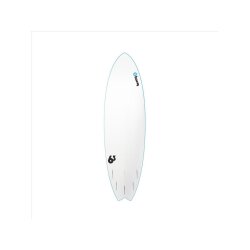 Surfboard TORQ Softboard 6.3 Mod Fish Blue