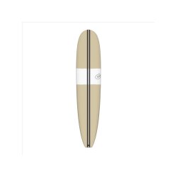 Surfboard TORQ TEC The Don NR 9.1 Noserider beigeMokka