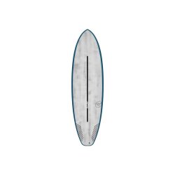 Surfboard TORQ ACT Prepreg BigBoy23 6.10 blau Rail