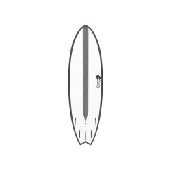 Surfboard TORQ Epoxy TET CS 5.11 Fish Carbon grey