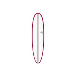 Surfboard TORQ Epoxy TET CS 7.8 V+ Fun Carbon Rot