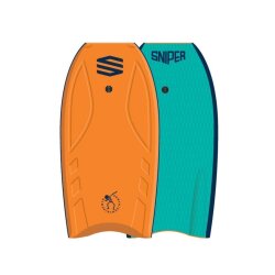 SNIPER Bodyboard orange Bunch 2 EPS Stringer 39