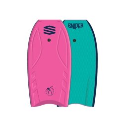 SNIPER Bodyboard pink Bunch 2 EPS Stringer 41