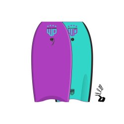 Wave Power Bodyboard Woop 33 purple turquoise