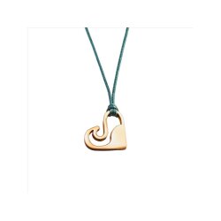 Silver+Surf Jewellery Love Wave size S gold