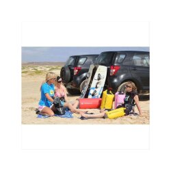 OverBoard wasserdichter Packsack 5 Liter Weiss