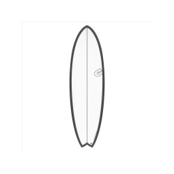 Surfboard TORQ Epoxy TET CS Fish Board Carbon grau