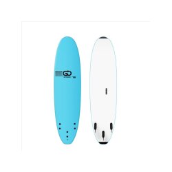 GO Softboard School Surfboard 7.6 wide body blue