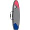 ARIINUI Boardbag SUP 12.6 stand up paddling Tasche grau rot blau