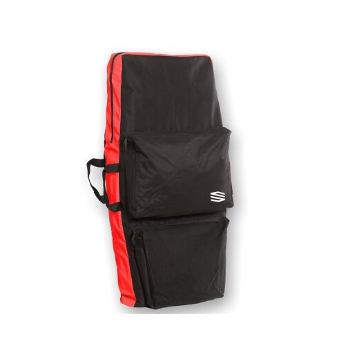 SNIPER Bodyboard Tasche Twincover Deluxe rot schwarz