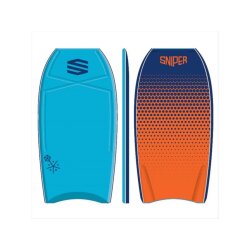 SNIPER Bodyboard Vyrus PE Dots Blue Orange