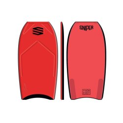 SNIPER Bodyboard Ian Campbell Pro Theory PP Red