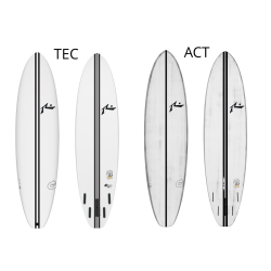 Surfboard RUSTY Egg Not Quad Single Fin TEC ACT