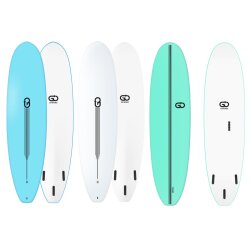 GO Softboard Mini Malibu Soft Top Surf Range Surfboard