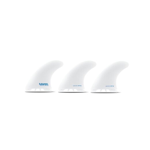 FUTURES Thruster Surf Fin Set F8 SOFT Safety size L white