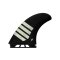 FUTURES Twin Tri Surf Finnen Set T1 Alpha schwarz beige