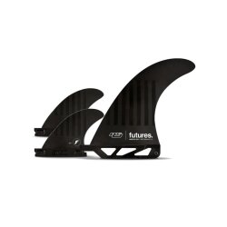 FUTURES 2+1 Surf Fin Set HS 6.00 Compound Hayden black